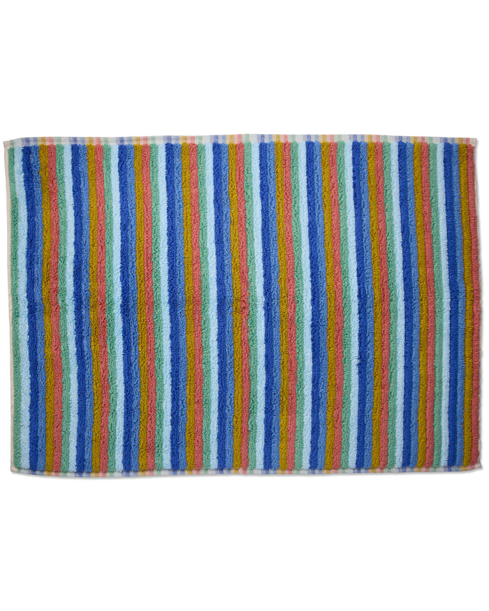Madeira Stripe Turkish Bath Mat