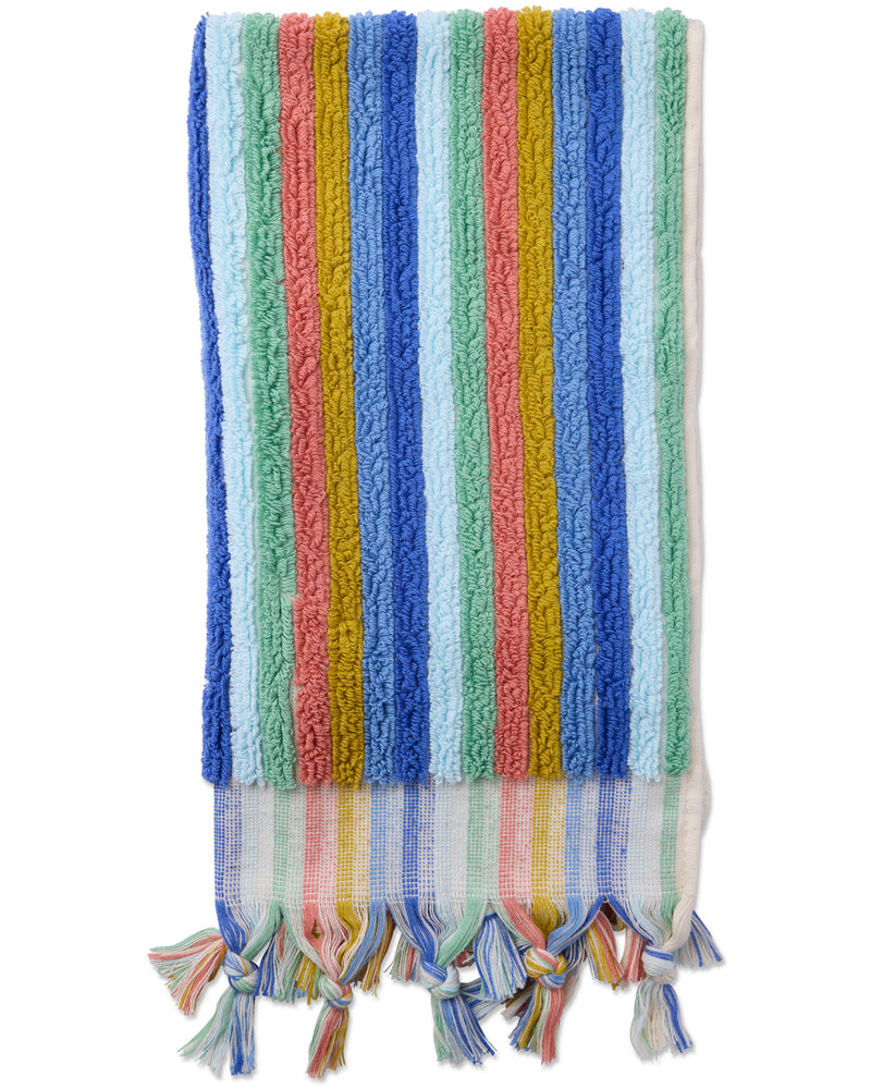 Madeira Stripe Turkish Hand Towel