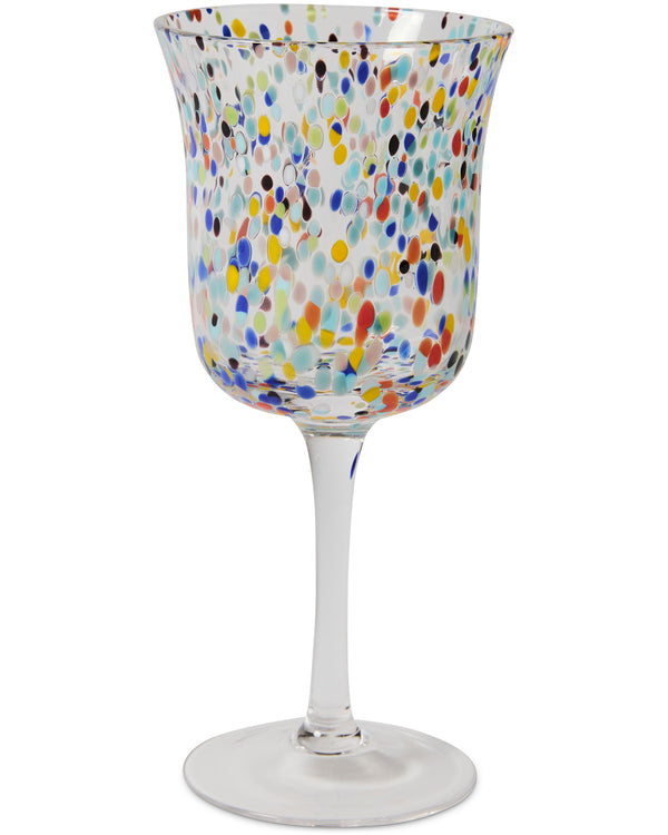 Party Speckle Wine Glass 2P Set