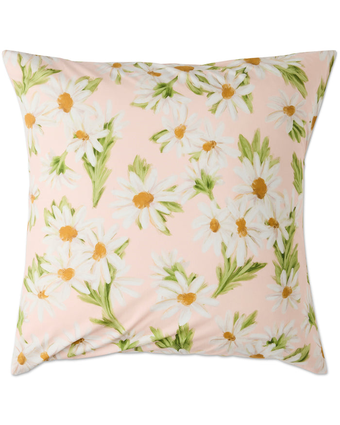 Sweet Daisy Organic Cotton European Pillowcases