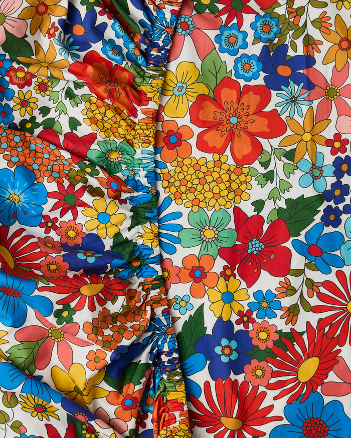 Winter Fields Organic Cotton Fitted Sheet