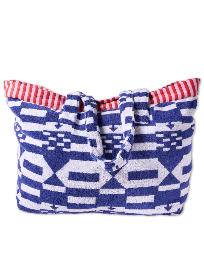 Kip&Co x Anna Spiro Tik Tak Terry Oversized Beach Bag
