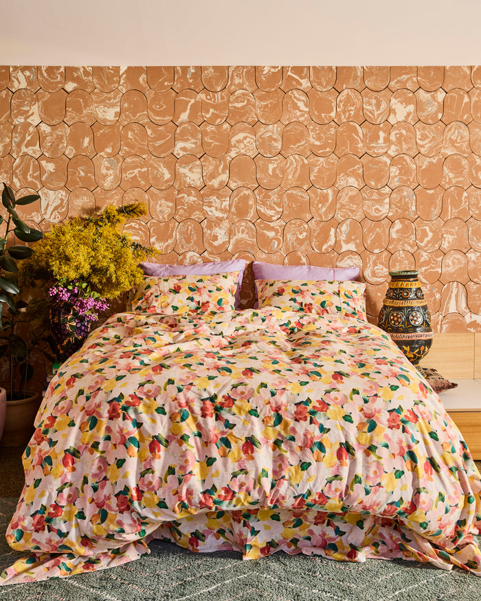 Flourish Flannelette Quilt Cover