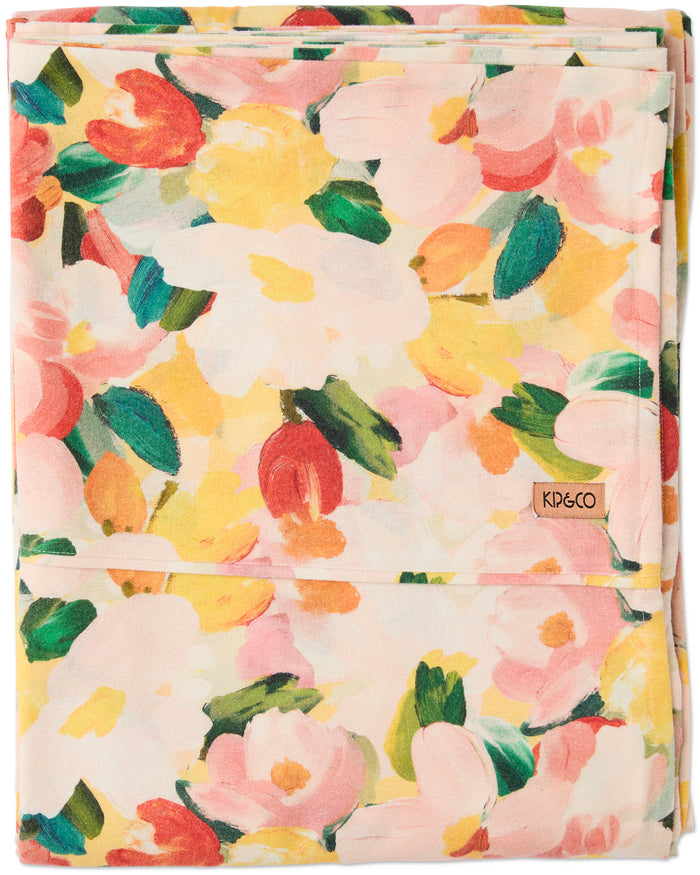 Flourish Flannelette Flat Sheet