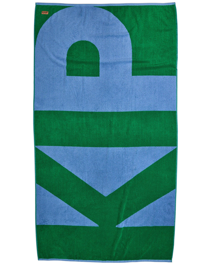 Kip Tee Off Green Beach Towel
