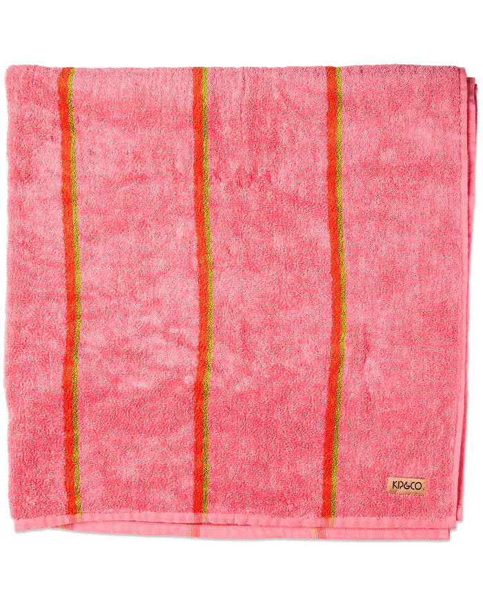 Wategos Soiree Stripe Terry Bath Sheet