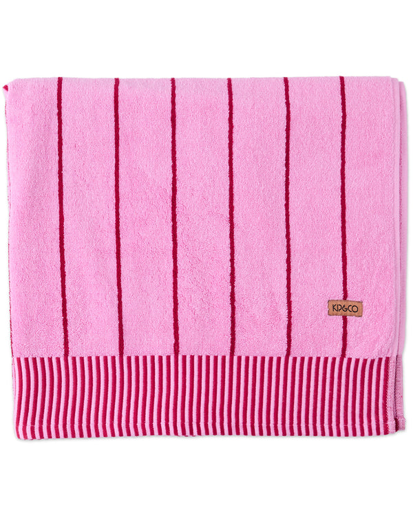 Iced Vovo Stripe Beach Towel
