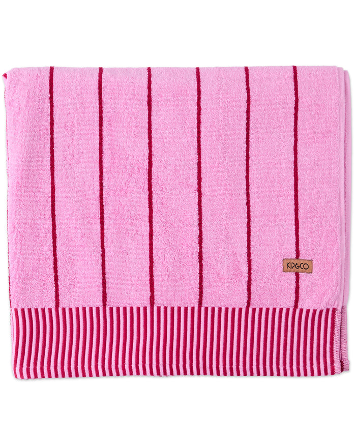 Iced Vovo Stripe Beach Towel