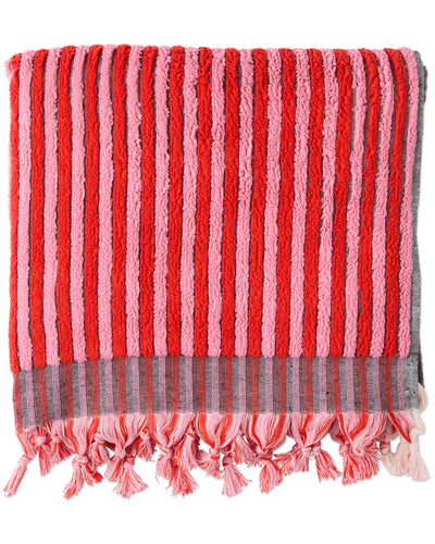 Sweet Love Stripe Turkish Bath Towel