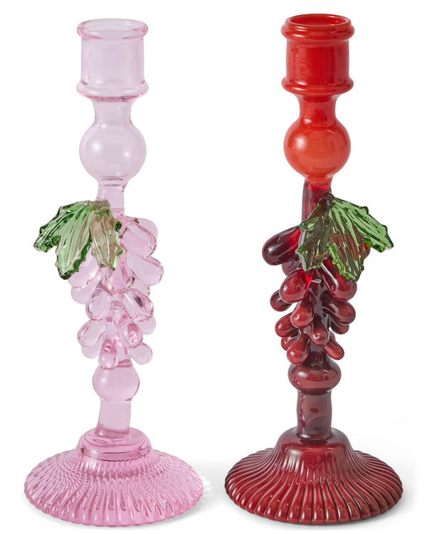 Under The Vine Candlestick Holder 2P Set
