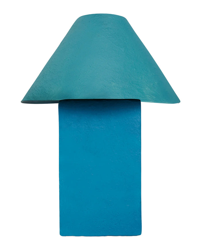 Pinnacle Lamp Turquoise Sea & Malibu Blue