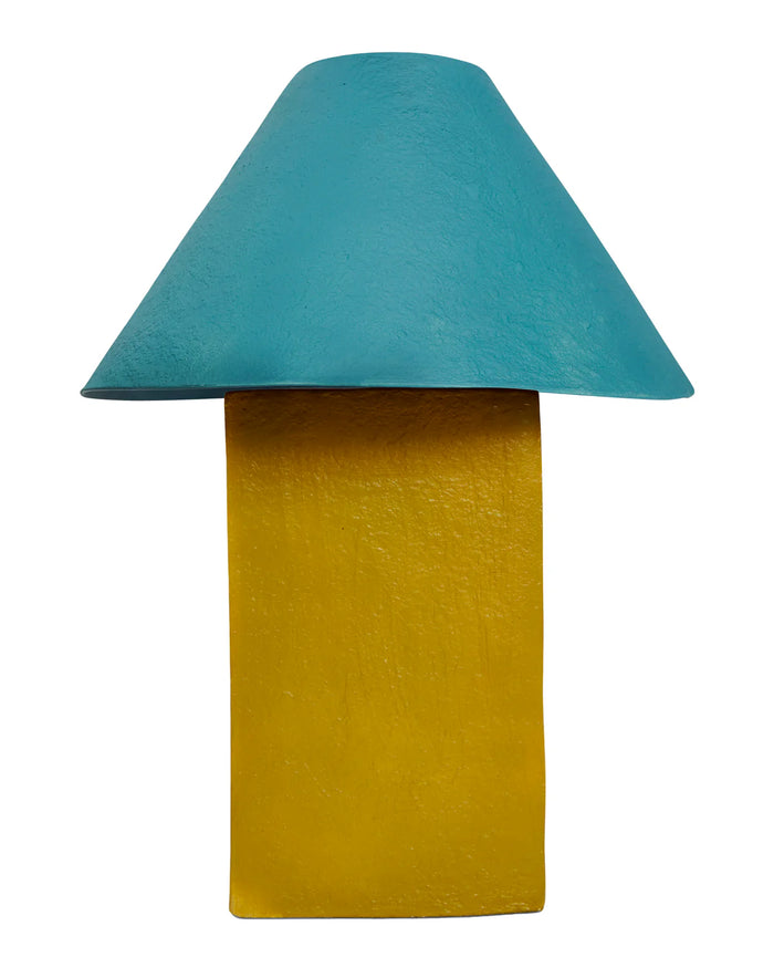 Pinnacle Lamp Turquoise Sea & Golden Spice
