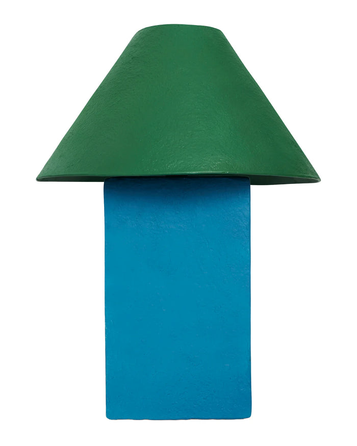 Pinnacle Lamp Forest Fern & Malibu Blue