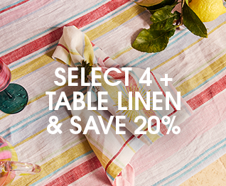 Bundle and Save on Table Linen