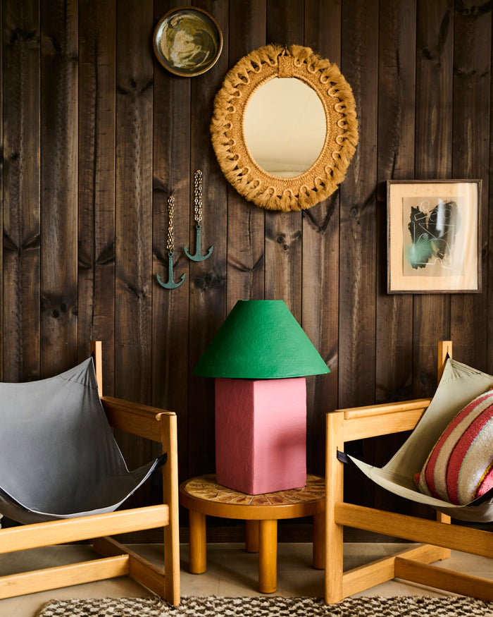 Pinnacle Lamp Forest Fern & Blossom