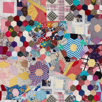 Kip&Co x Romance Was Born Patchy Times Organic Cotton Quilted Pillowcases