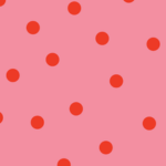 Polkadot Pink Tablecloth