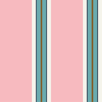Tickled Pink Stripe Linen Quilt Cover