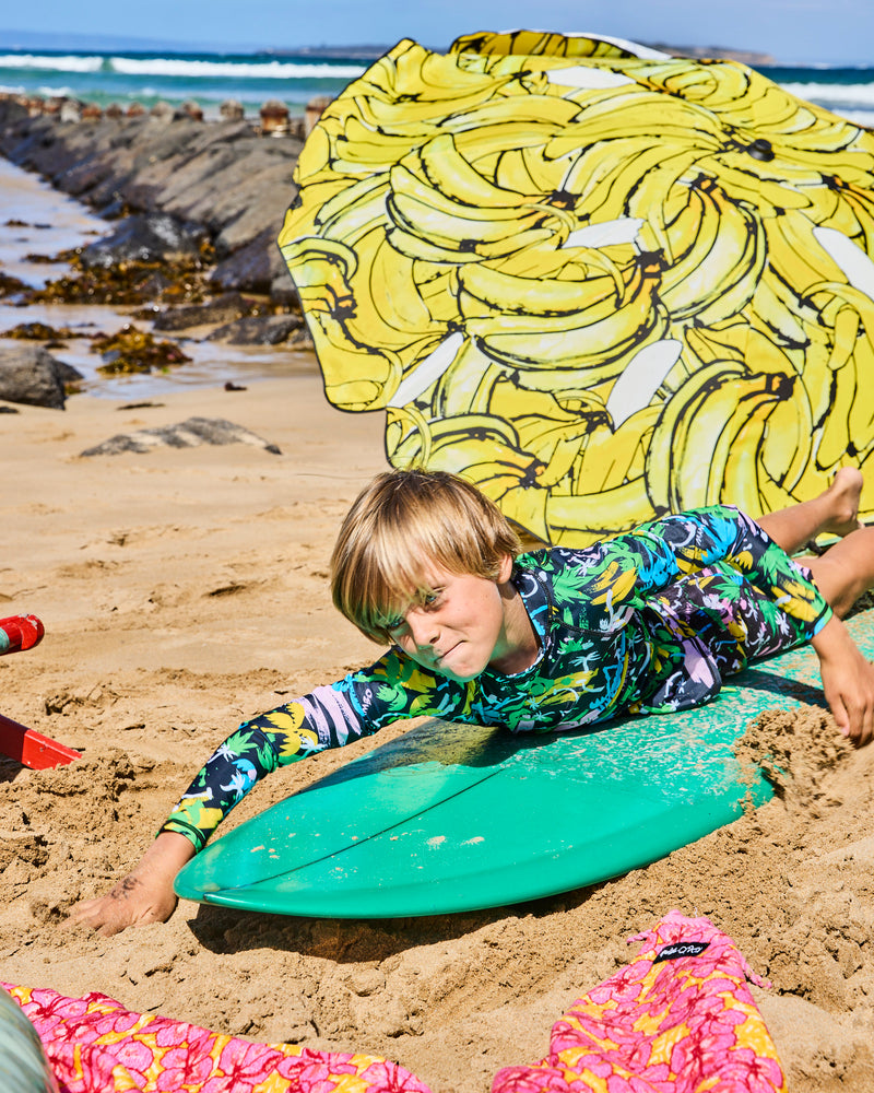 Kip&Co x Mambo Palm Surfer Rash Vest