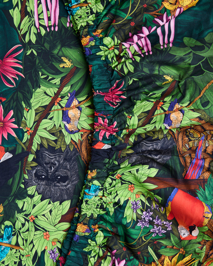Jungle Life Organic Cotton Fitted Sheet