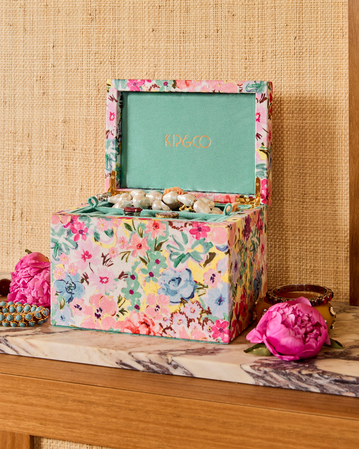 Alfresco Velvet Jewellery Box Large