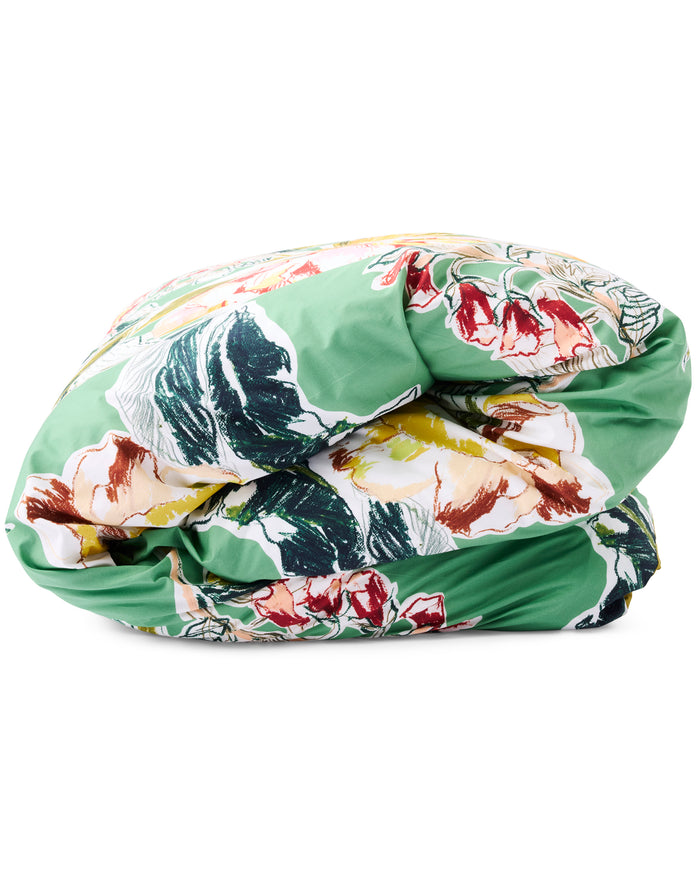 Somerset Green Organic Cotton Quilt Cover