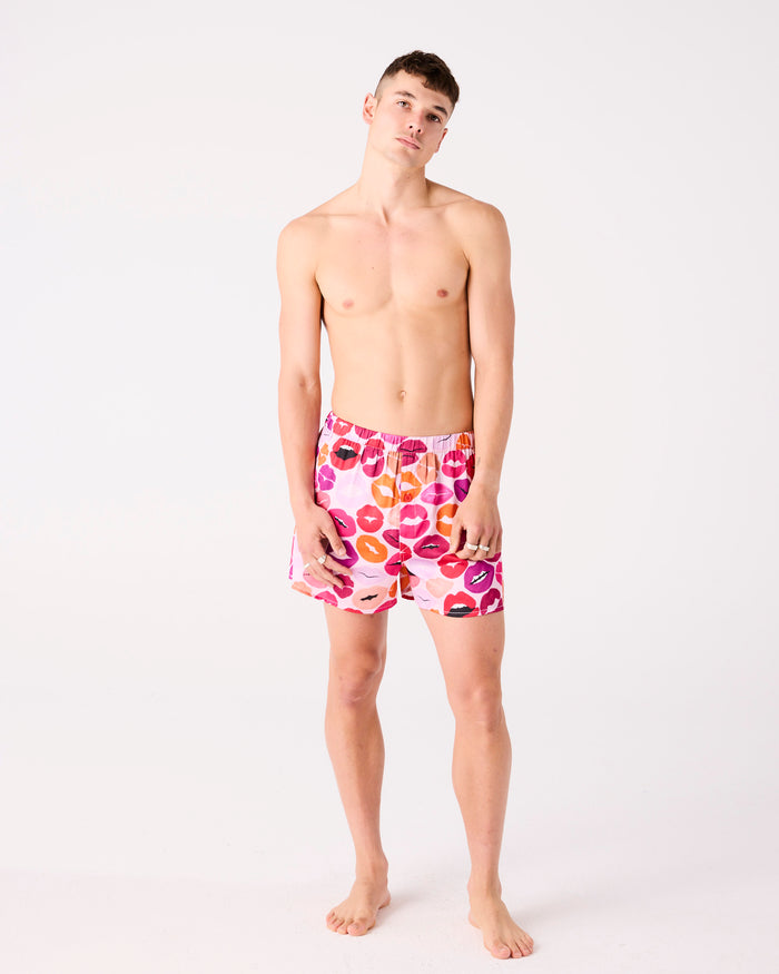 Kiss Me Men's Organic Cotton Boxer Short
