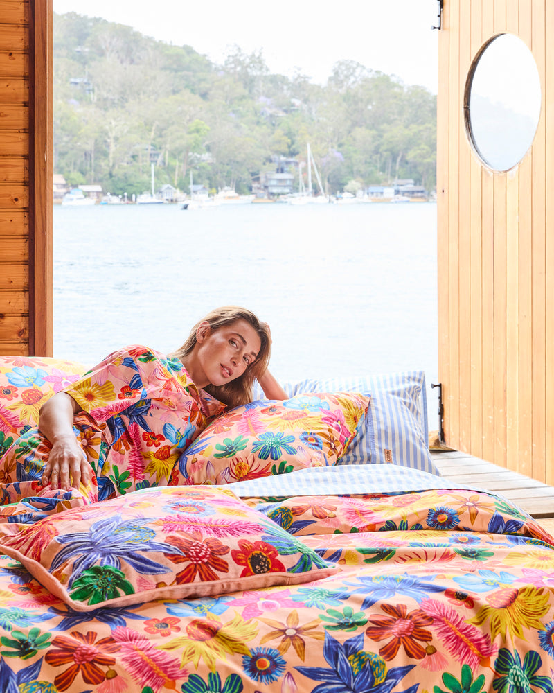 Wild Flowers In Bloom Organic Cotton Pillowcases