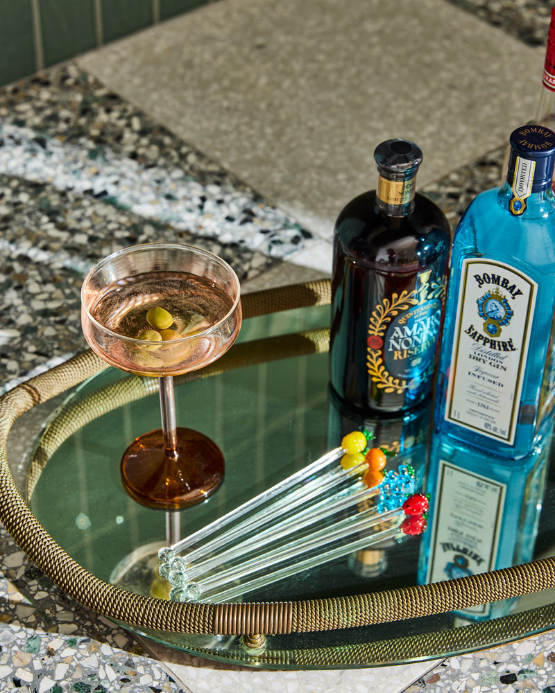 Marshmallow And Marmalade Margarita Glass 2P Set