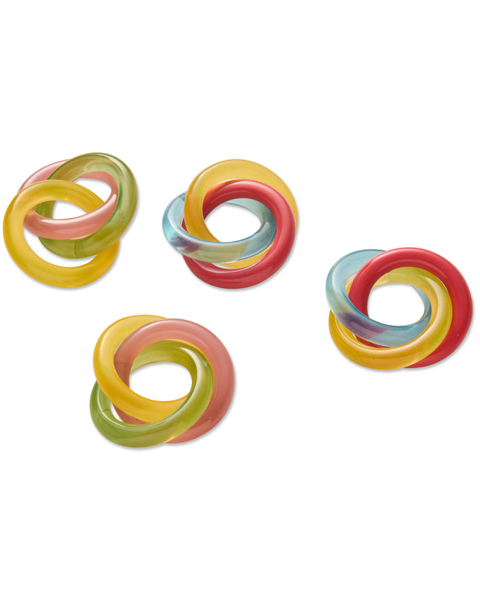 Bejewelled Trinity Napkin Rings