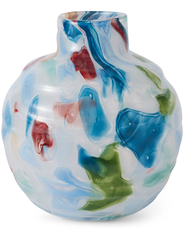Swirl Portofino Round Vase