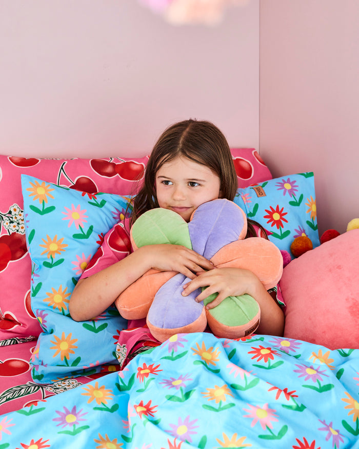 Little Flowers Organic Cotton Pillowcase