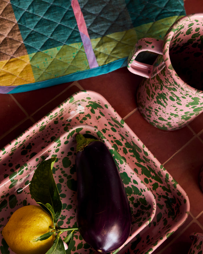 Strawberry Daiquiri Enamel Baking Dish