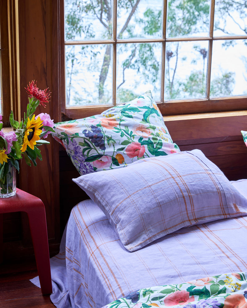 Spring In The Air Organic Cotton European Pillowcases