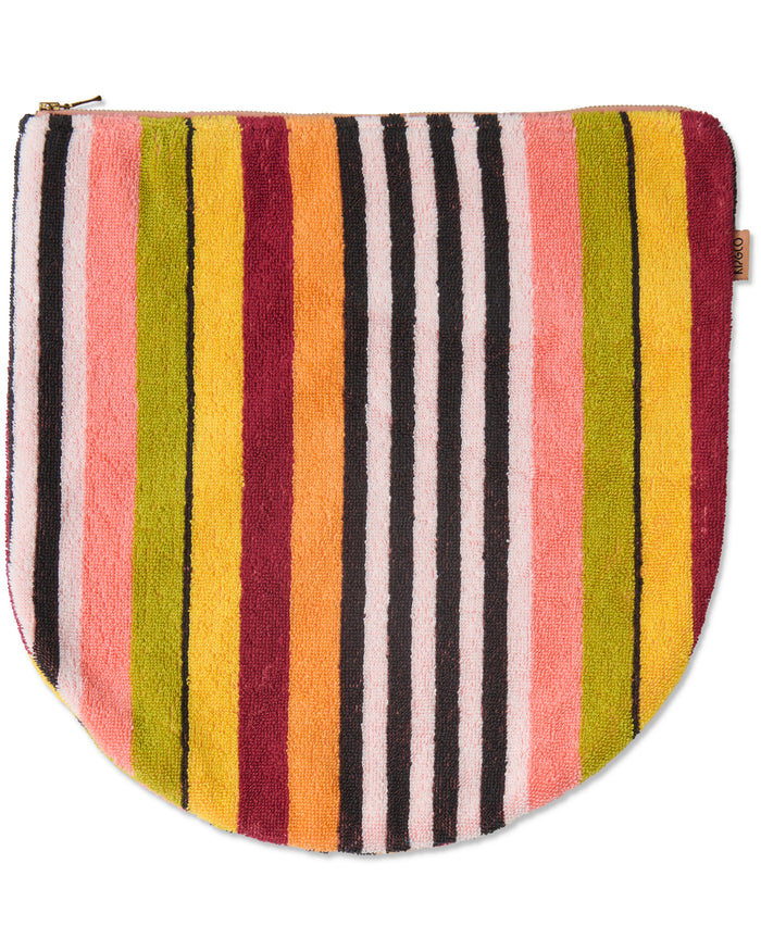 Casablanca Stripe Terry Beach Carry All Pouch