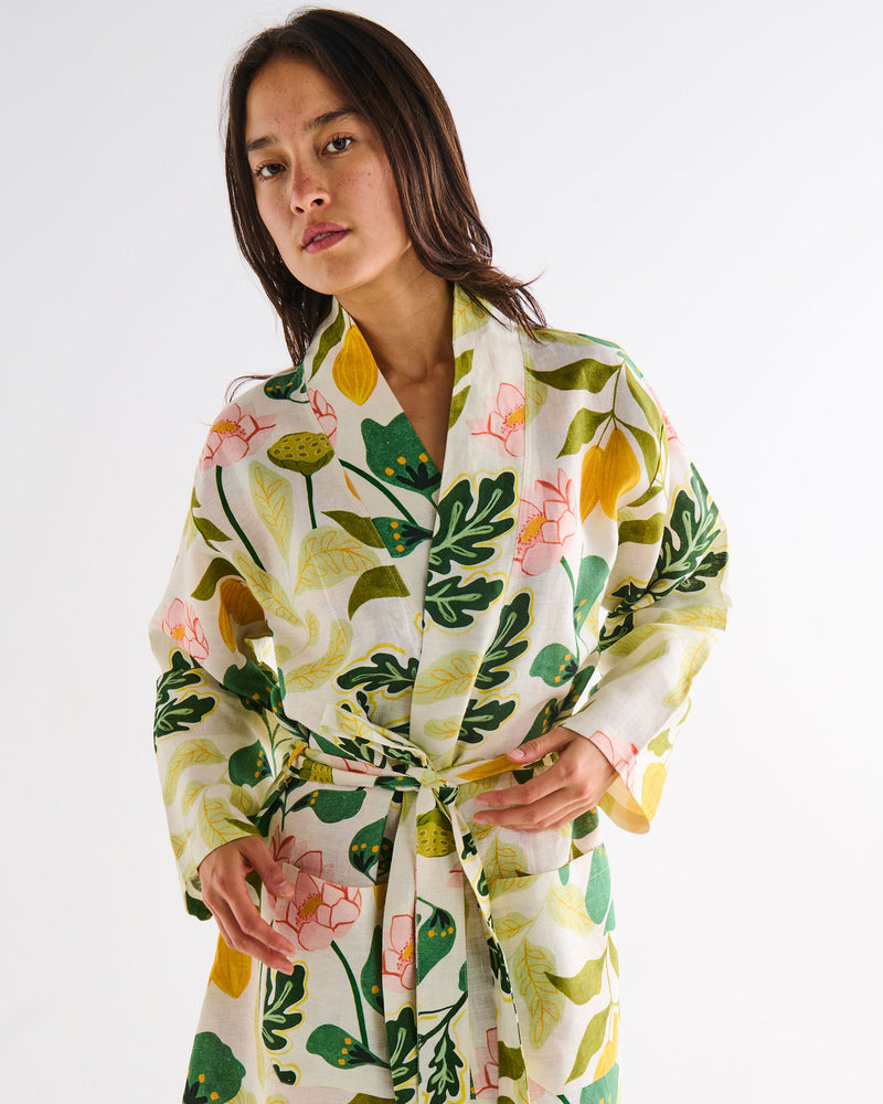 Wander Linen Robe