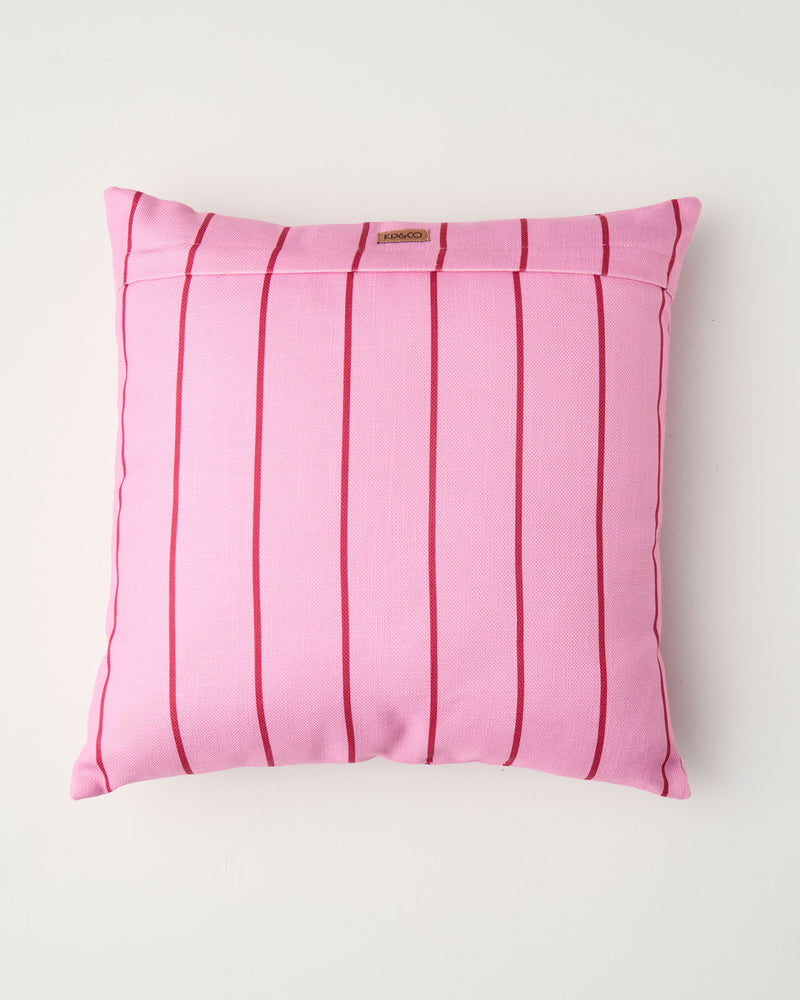 Iced Vovo Stripe Outdoor Cushion