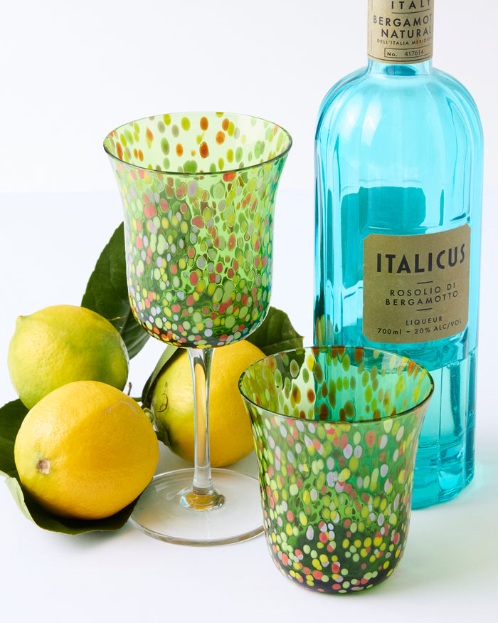 Garden Soiree Speckle Tumbler Glass 2P Set