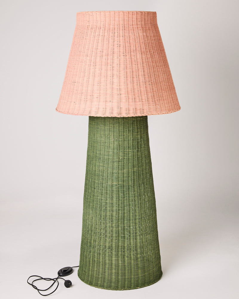 Portofino Rattan Floor Lamp