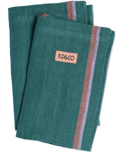 Wakame Crush Stripe 4P Napkin Set