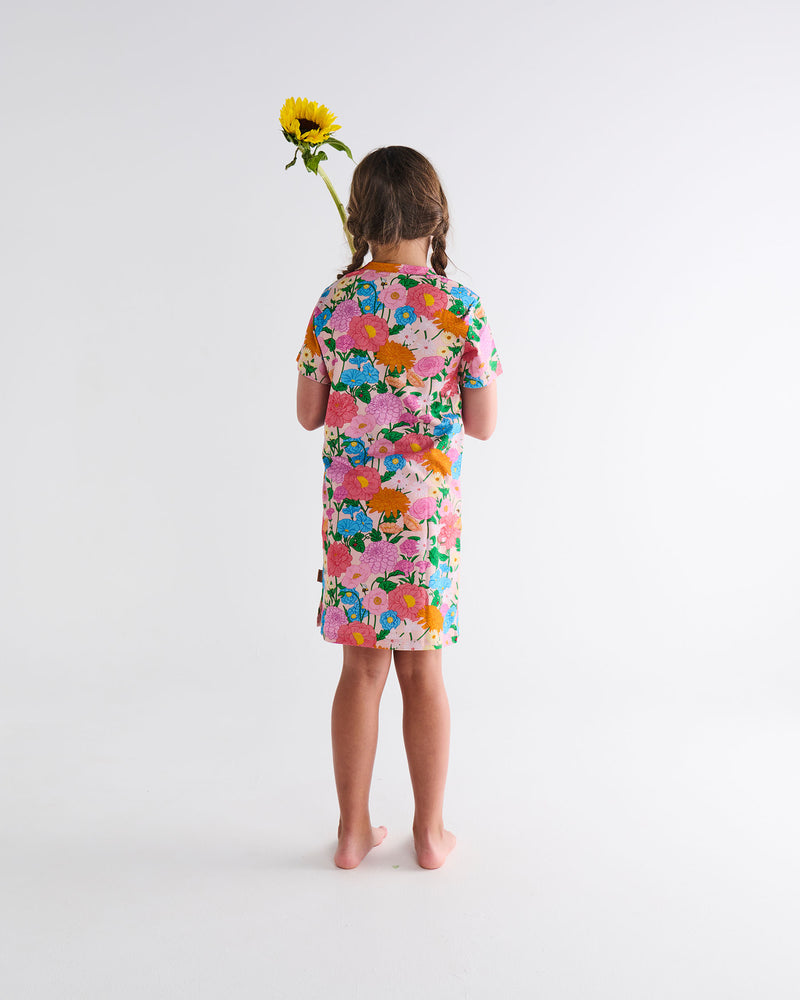 Follow The Sun Kids Organic Cotton Short Sleeve Nightie