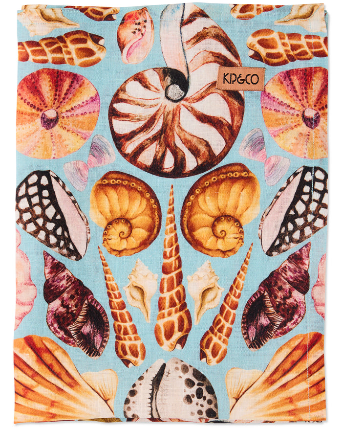 Costa Blue Tea Towel