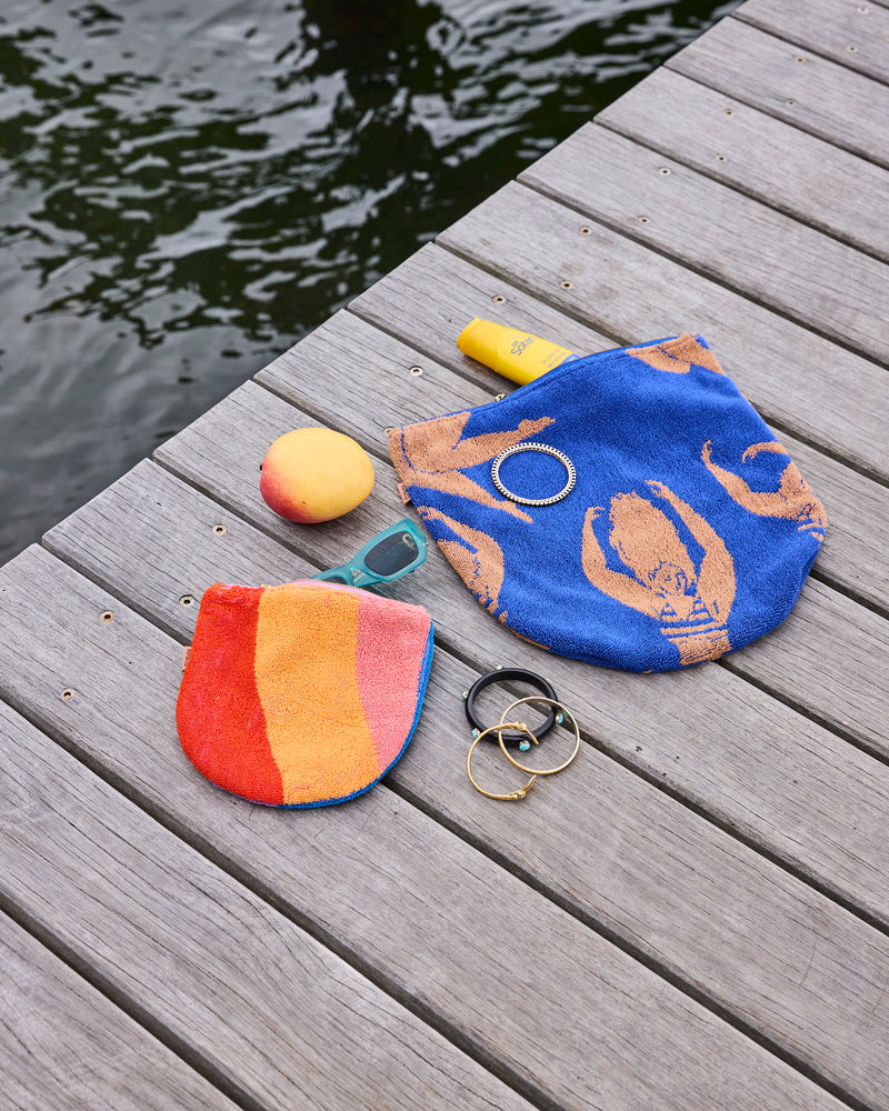 Sun Kissed Terry Beach Carry All Pouch