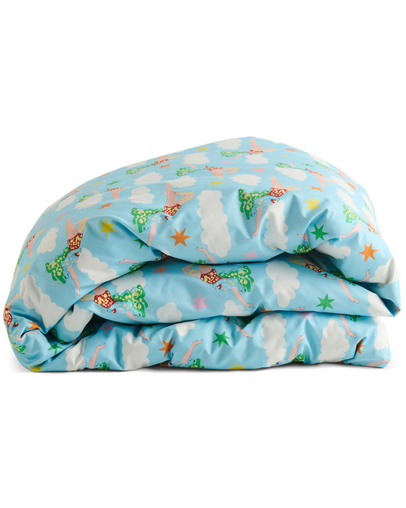 Kip&Co x The Beatles Lucy In The Sky With Diamonds Organic Cotton Quilt Cover