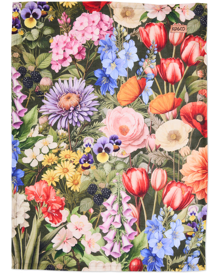 Cottage Garden Eden Tea Towel