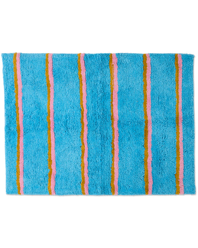 Aegean Stripe Bath Mat