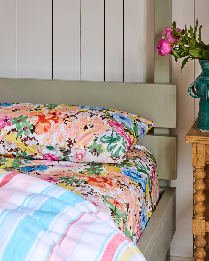 Alfresco Organic Cotton Fitted Sheet