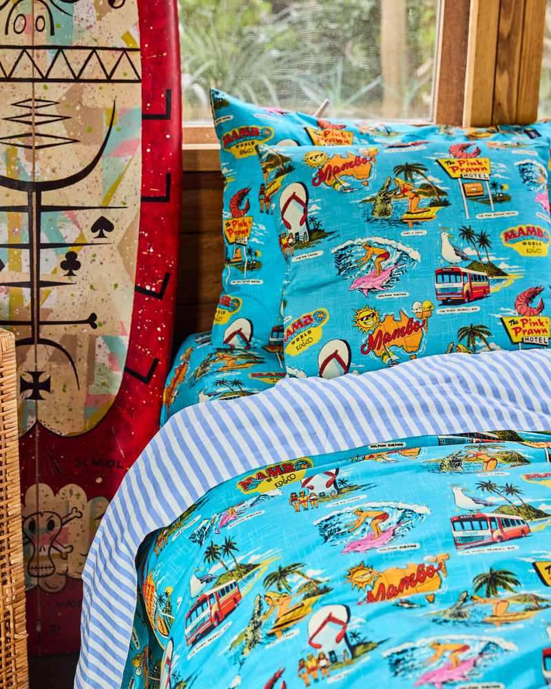 Kip&Co x Mambo Mambo World Organic Cotton Pillowcase