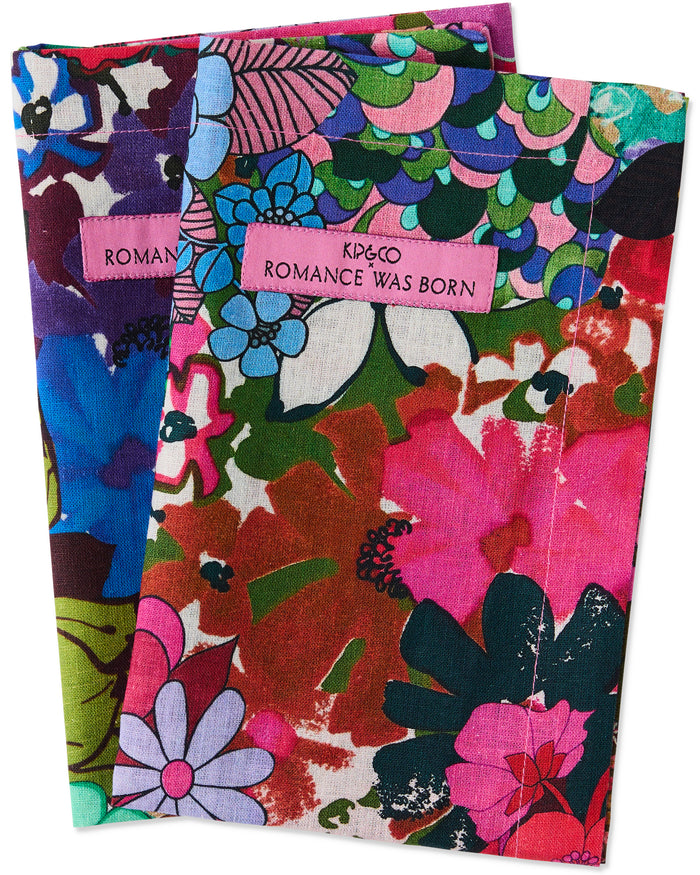 Kip&Co x Romance Was Born Flower Power Pink 4P Napkin Set