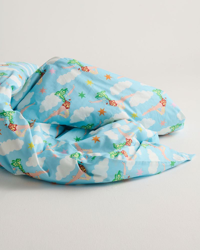 Kip&Co x The Beatles Lucy In The Sky With Diamonds Organic Cotton Quilt Cover